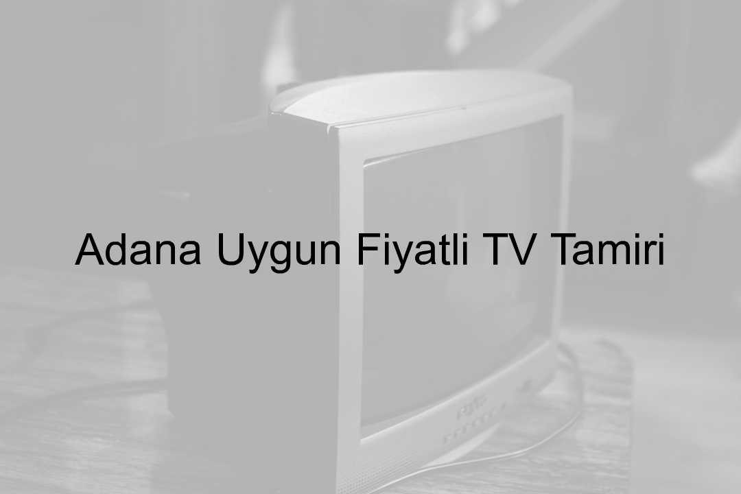 Adana Uygun Fiyatlı TV Tamiri